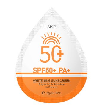 LAIKOU Солнцезащитный крем для лица и тела, SPF 50+, PA+. 5г