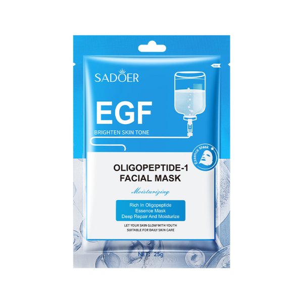 SADOER OLIGOPEPTIDE-1 FACIAL MASK Маска-салфетка для лица с ЕGF, 25г