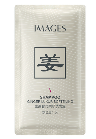 IMAGES Ginger Luxur Softening шампунь для волос с имбирем, 8 г.
