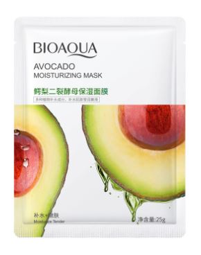 BIOAQUA AVOCADO MASK Маска-салфетка для лица с экстрактом авокадо,  25 г