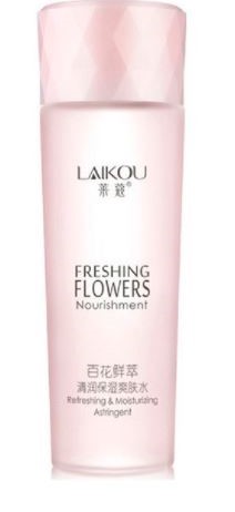 *61173 Laikou Freshing Flowers Тонер увлажняющий с цветочными экстрактами,125 мл