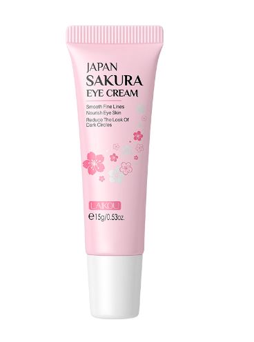 LAIKOU JAPAN SAKURA Крем для кожи вокруг глаз с экстрактом сакуры, 15г