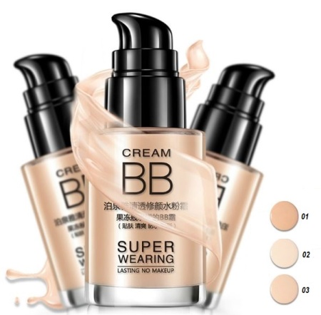BIOAQUA BB Cream Корректирующий ВВ крем для лица (01 Натуральный) ,30 мл,12 шт/уп
