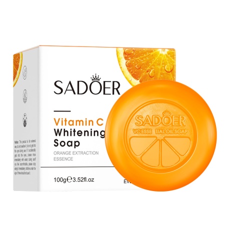 SADOER VITAMIN C WHITENING SOAP Мыло для лица и тела с витамином С, 100г